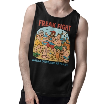 TANK TOP WAKACYJNY  Freak Fight Plaża